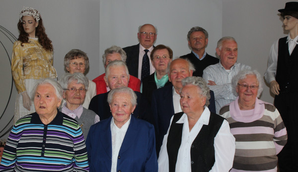 Gruppenbild von Zeitzeugen